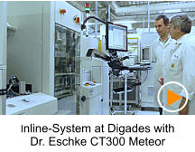 Inline-System at Digades with Dr. Eschke CT300 Meteor